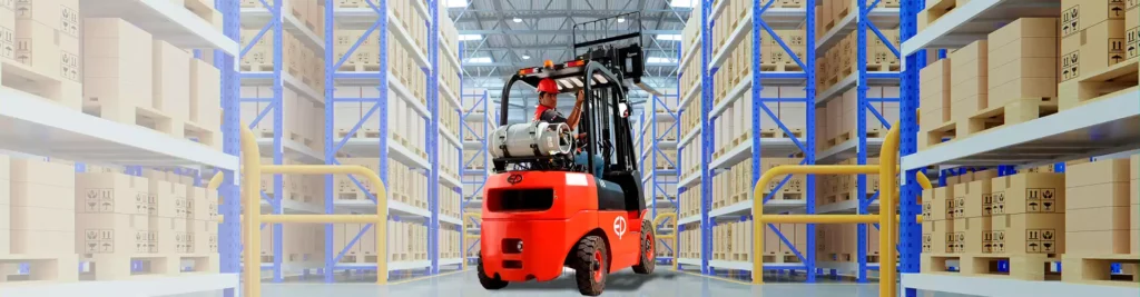 banner montacargas de combustion