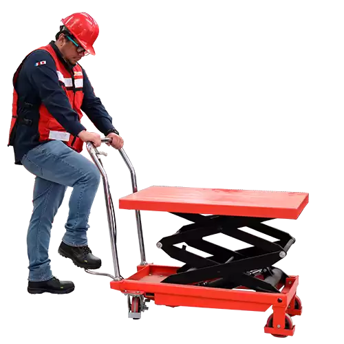 mesa de elevacion hidraulica