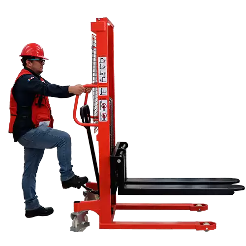 que es un apilador manual