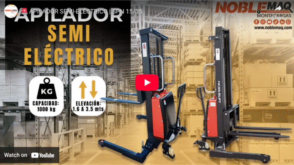 VIDEO APILADOR SEMIELECTRICO