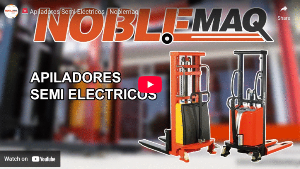 VIDEO APILADORES SEMIELECTRICOS