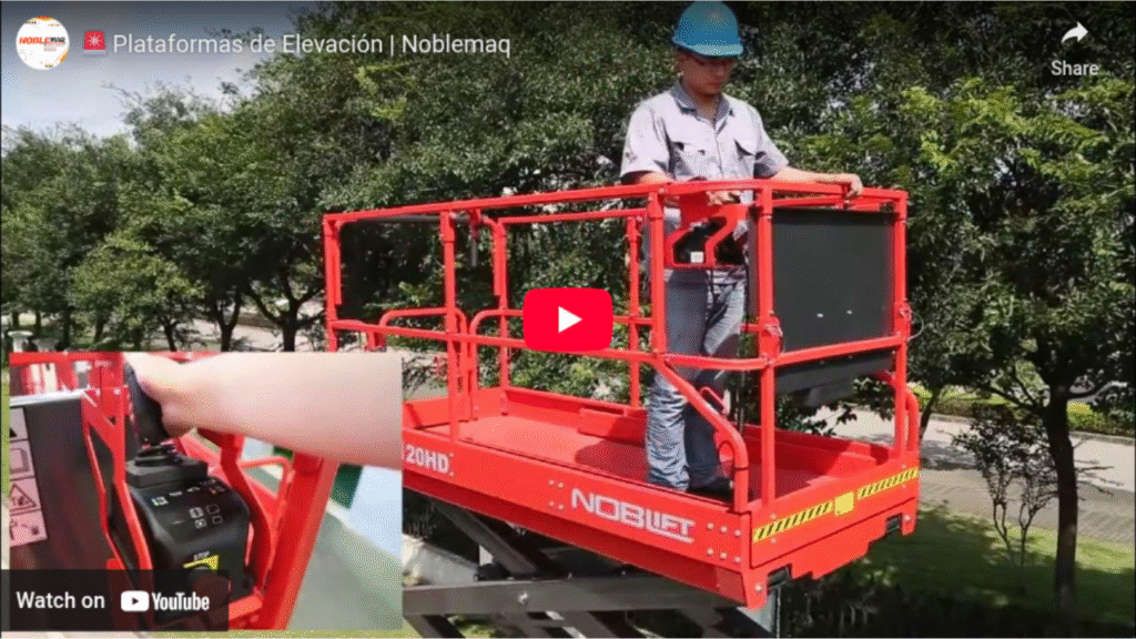 VIDEO PLATAFORMA DE ELEVACION KCS CE-SC06E