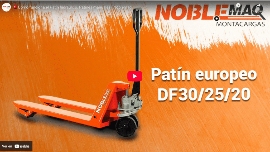 video patin hidraulico nbq30 europeo