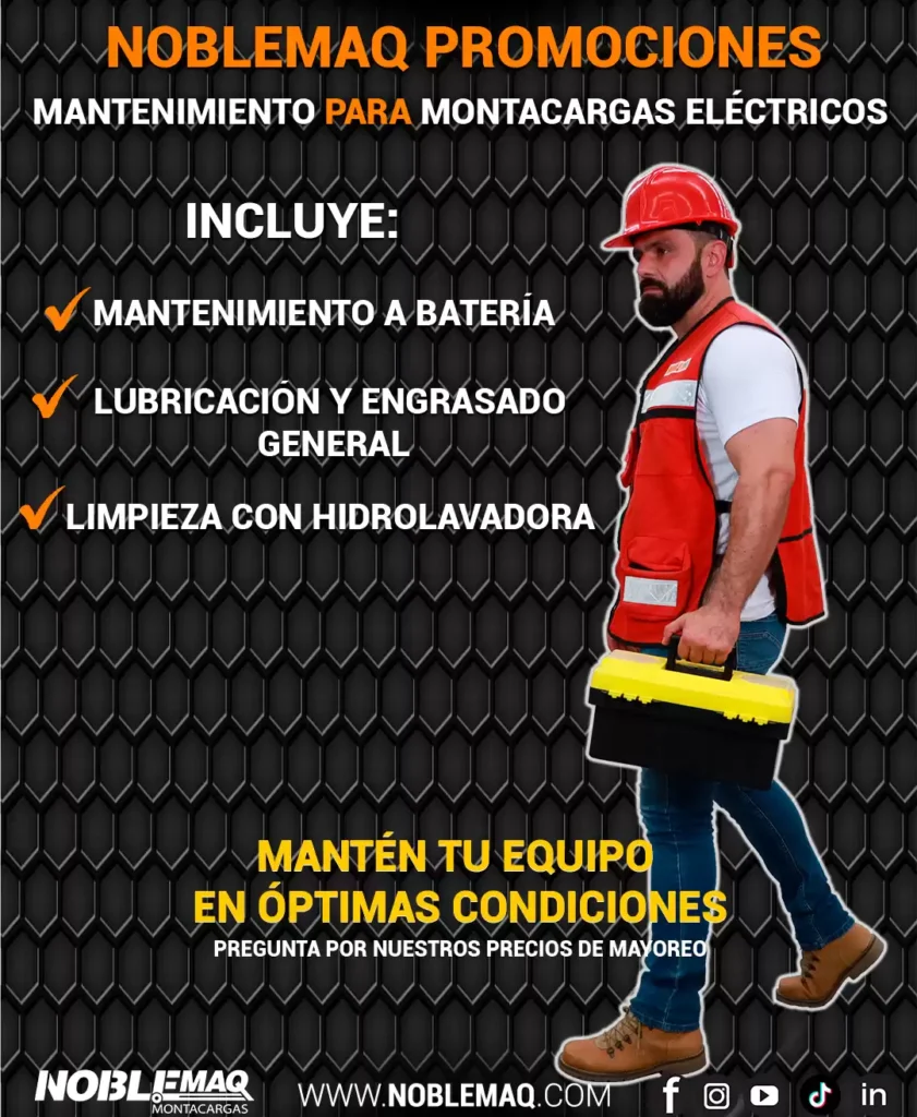 servicio tecnico a montacargas noblemaq