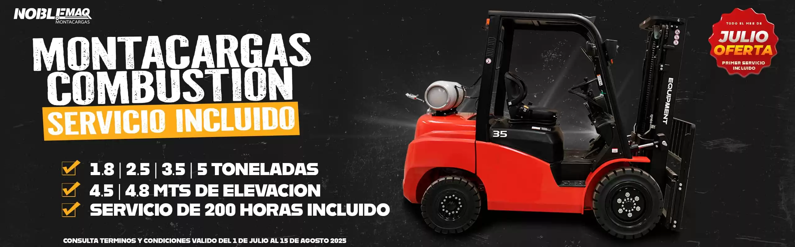 venta de montacargas noblemaq 01