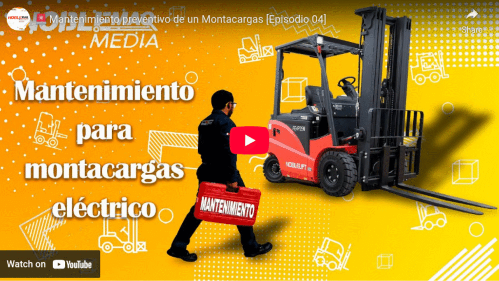 video mantenimiento para montacargas
